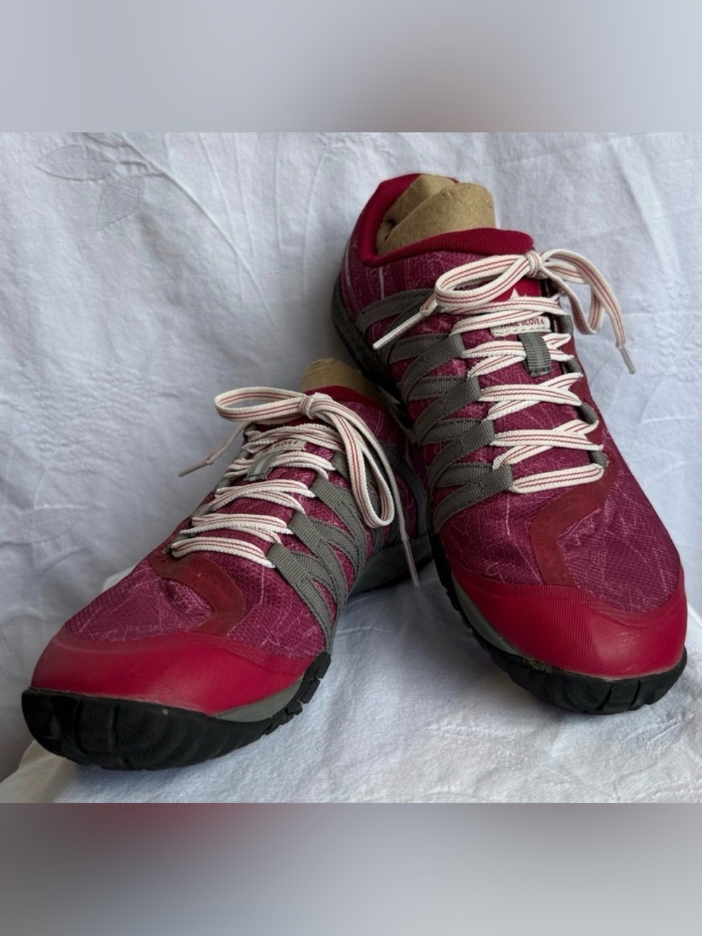 MERRELL Women's Magenta Red Trail Sneakers - Lightweight Active Shoe 7.5